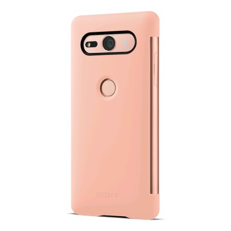 Official Sony Xperia XZ2 Compact SCTH50 Style Cover Touch Case - Pink