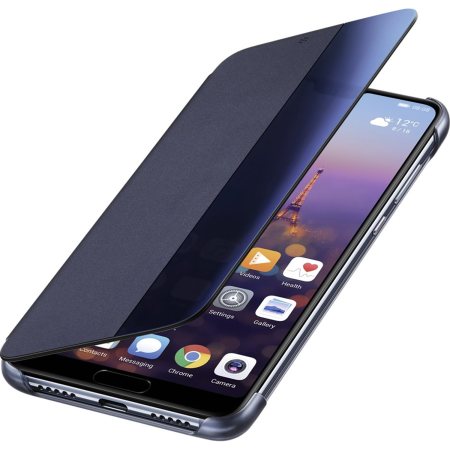 Official Huawei P20 Pro Smart View Flip Case - Blue