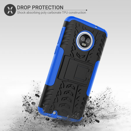 Olixar ArmourDillo Motorola Moto G6 Protective Case - Blue