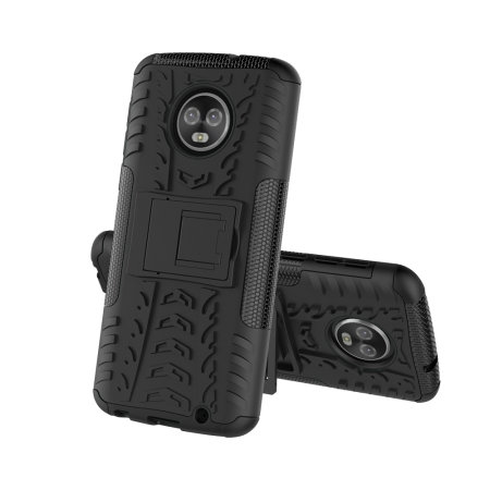 Olixar ArmourDillo Motorola Moto G6 Plus Case - Zwart
