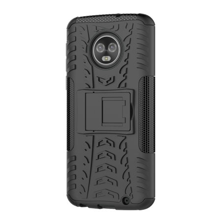 Olixar ArmourDillo Motorola Moto G6 Plus Protective Deksel - Svart
