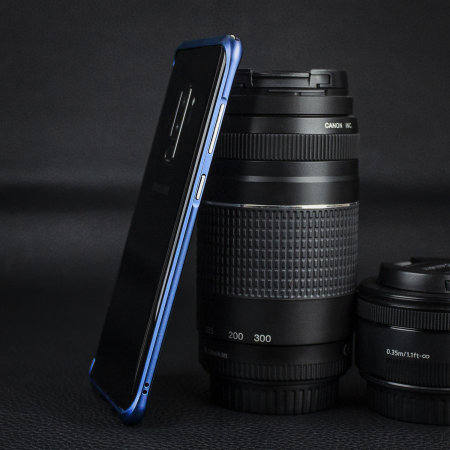 Luphie Aluminium Samsung Galaxy S9 Plus Bumper Case - Blue