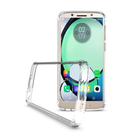 Olixar ExoShield Tough Snap-on Motorola Moto G6 Case - Crystal Clear