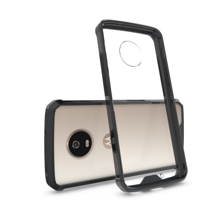 Coque Motorola Moto G6 Olixar ExoShield Snap-on – Noire / Transparente