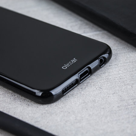 Olixar FlexiShield Huawei P20 Lite Case - Solid Black