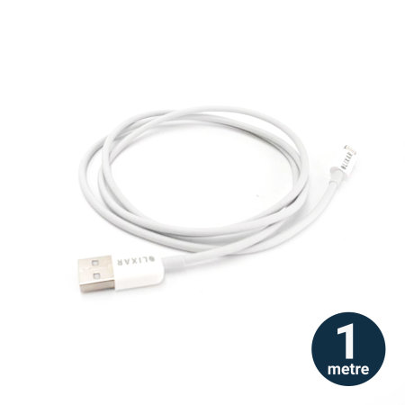 Olixar iPhone 12 Lightning to USB-A Sync & Charge Cable - 1m White