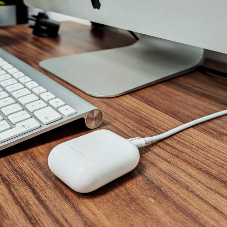 Olixar iPhone Lightning till USB Laddningskabel - Vit