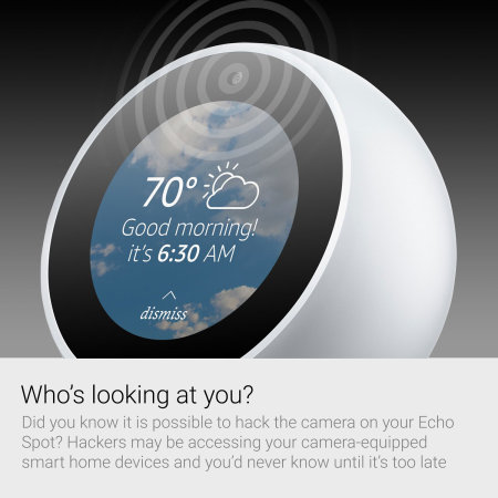 Olixar Amazon Echo Spot Camera Cover - Privacy Slide - 3 Pack