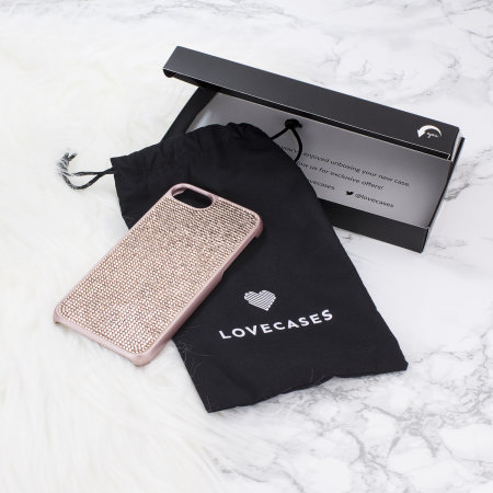 LoveCases Luxury Crystal iPhone 6 Case - Rose Gold