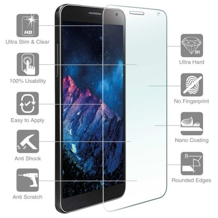 Protection d'écran Huawei P Smart 4smarts Second Glass en verre trempé