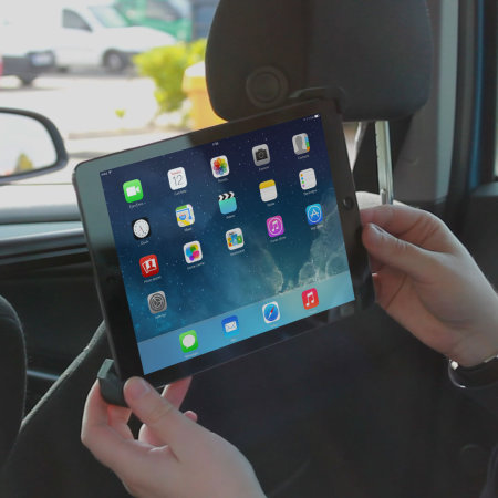 Olixar iPad Pro 9.7 Nackstödshållare för bil - Svart