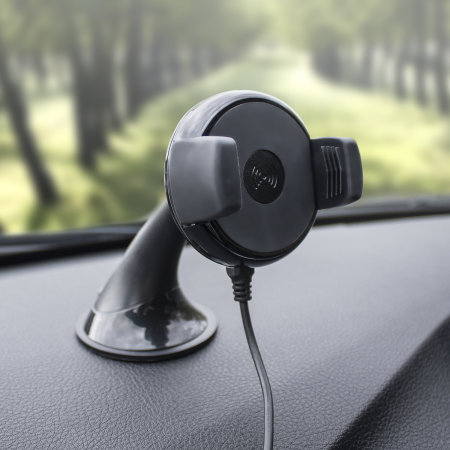 iPhone X Qi Wireless Charger Windscreen / Dash Car Holder