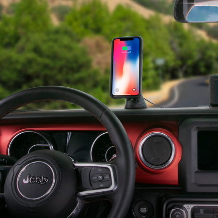 Scosche 10W  MagicMount iPhone X Magnetic Holder Wireless Car Charger