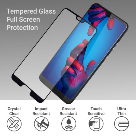 Olixar Huawei P20 gehard glas displayfolie