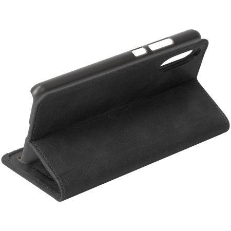 Krusell Sunne 4 Card Huawei P20 Pro Folio Wallet Case - Black