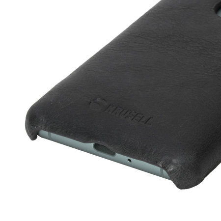 Krusell Sunne Sony Xperia XZ2 Compact Ledertasche - Black