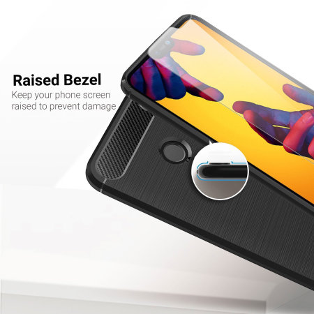 Funda Huawei P20 Lite Olixar Sentinel con protector pantalla cristal