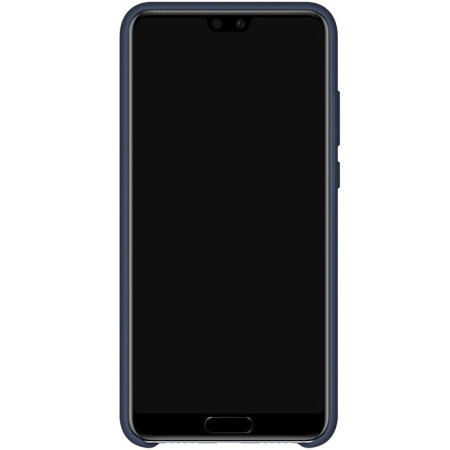 Coque officielle Huawei P20 en silicone – Bleu profond
