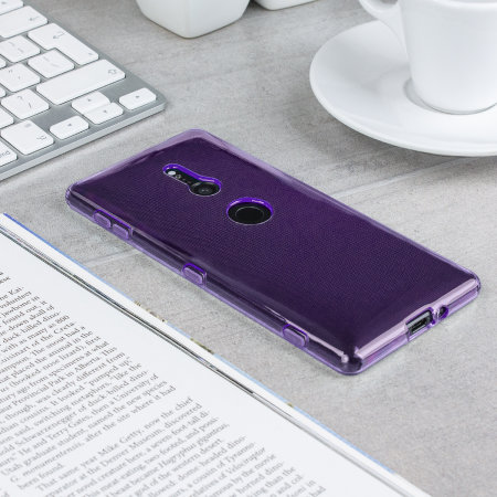 Coque Sony Xperia XZ2 Olixar FlexiShield en gel – Violette
