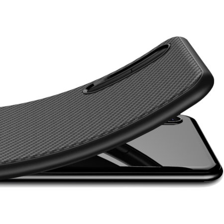 Olixar Carbon Fibre Huawei P20 Pro Case - Black
