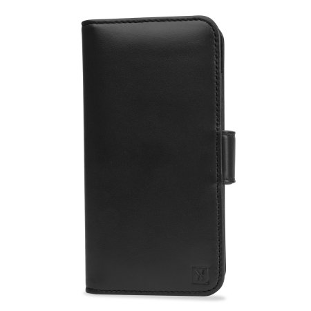 olixar genuine leather iphone 6 wallet case - black