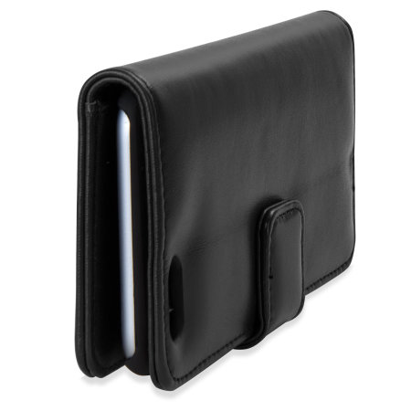 olixar genuine leather iphone 6 wallet case - black