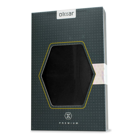 olixar genuine leather iphone 6 wallet case - black