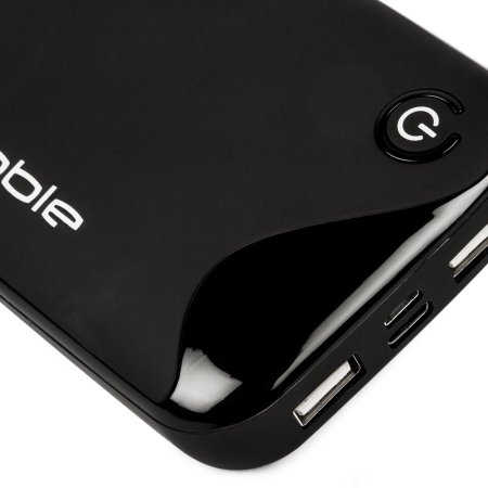 Veho Pebble P1 10,400mAh / 18W Portable Power Bank - Black