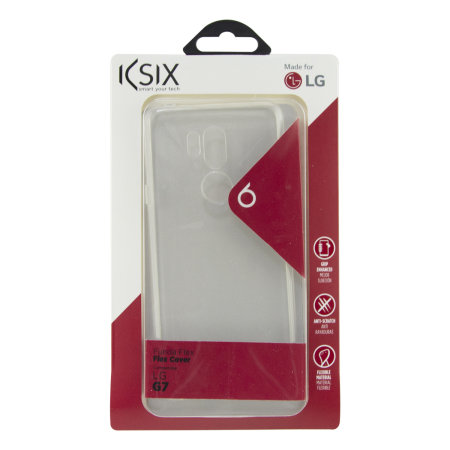 Ksix Flex 'Made for LG' LG G7 Transparent Gel Case - Clear