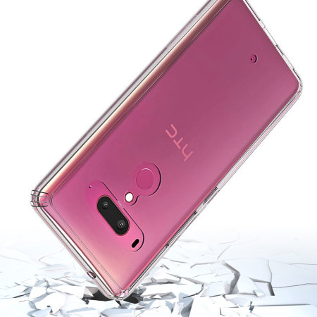 Olixar ExoShield Tough Snap-on HTC U12 Plus Case - Clear