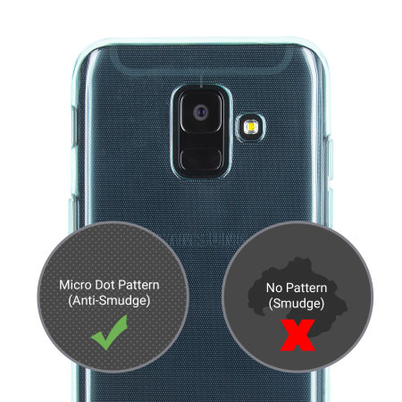 Olixar FlexiShield Samsung Galaxy A6 2018 Gel Case - Coral Blue