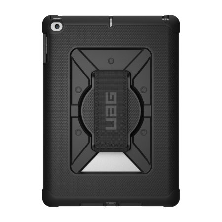 UAG Metropolis Rugged iPad 9.7 2018 Case with Hand Strap - Black