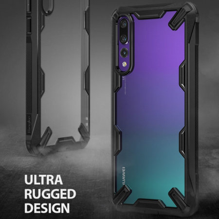 Rearth Ringke Fusion X Huawei P20 Pro Case - Zwart