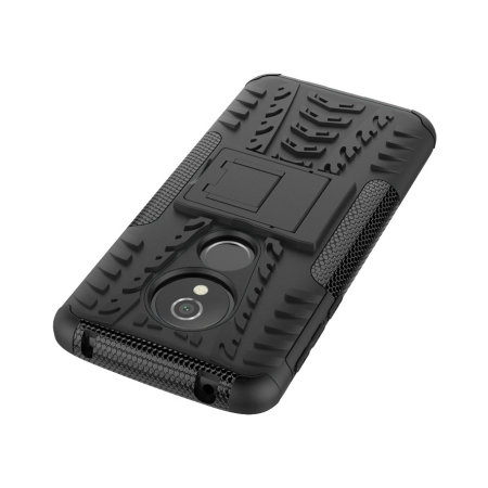 Olixar ArmourDillo Motorola Moto E5 Case - Zwart