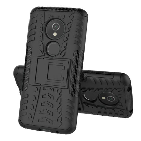 Coque Motorola Moto G6 Play Olixar ArmourDillo Protectrice – Noire