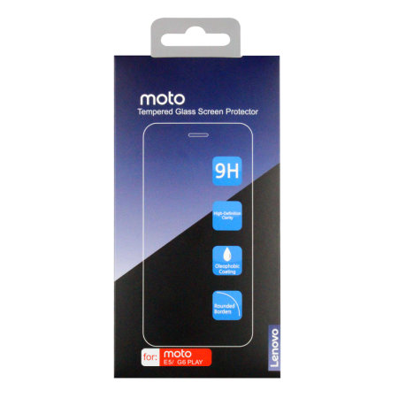 Official Motorola Moto E5 Tempered Glass Screen Protector