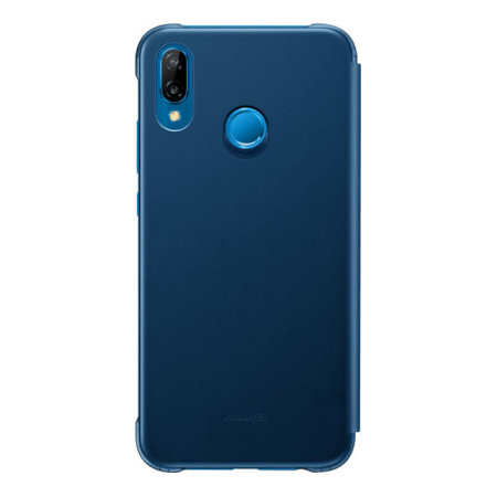Official Huawei P20 Lite Smart View Flip Case - Blue