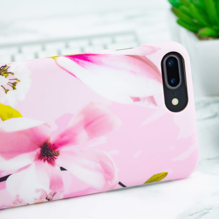 Funda iPhone 8 Plus Ted Baker Dorsao - Cuento de hadas rosa