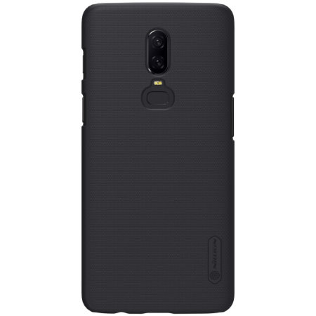 Nillkin Super Frosted OnePlus 6 Shell Case & Screen Protector - Black