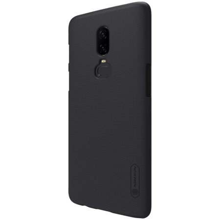 Coque OnePlus 6 Nillkin Super Frosted & protection d'écran – Noire