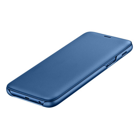 Official Samsung Galaxy A6 2018 Wallet Cover Case - Blue