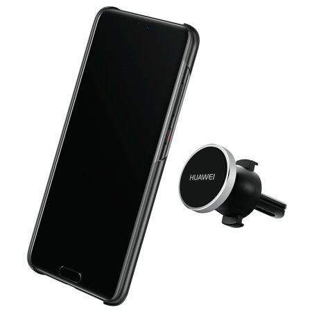 Official Huawei P20 Pro Car Mount & Magnetic Car Case - Black