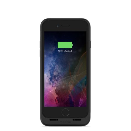 mophie mfi iphone 8 juice pack air battery case - black