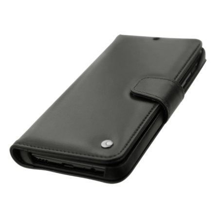 Noreve Tradition B OnePlus 6 Leather Wallet Case - Black