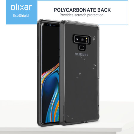 Samsung Galaxy Note 9 Tough Snap-on Case Olixar ExoShield - Black