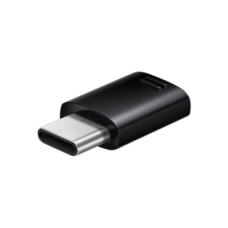 Klappe terning salami Official Samsung Galaxy S8 Plus Micro USB to USB-C Adapter - Black