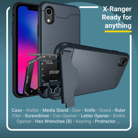 Olixar X-Ranger iPhone XR Survival Case - Marineblau