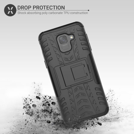 Olixar ArmourDillo Samsung Galaxy J6 2018 Protective Case - Black