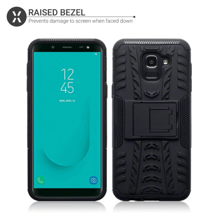 Olixar ArmourDillo Samsung Galaxy J6 2018 Case - Zwart