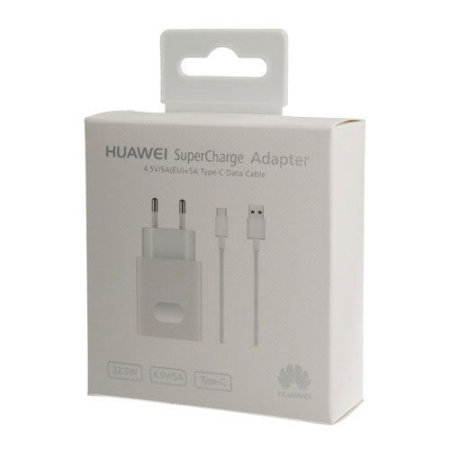 Official Huawei Mains SuperCharger With USB-C Cable - EU Mains